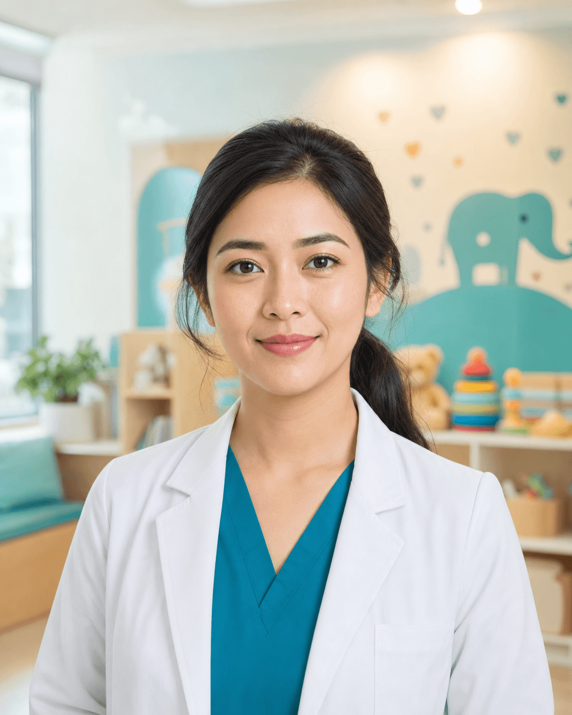 Potret dr. Nadine Kusuma, Sp.A