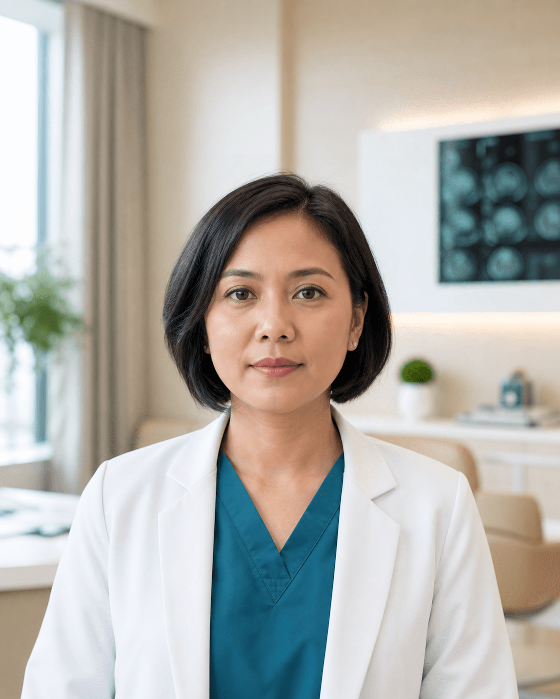 Potret dr. Sinta Larasati, Sp.S